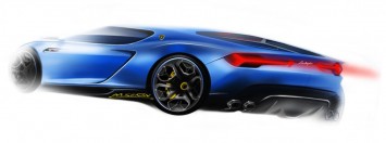 Lamborghini Asterion LPI 910-4 - Design Sketch