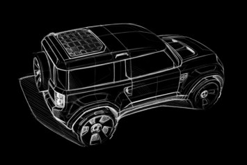 Land Rover DC 100 Concept Design Sketch