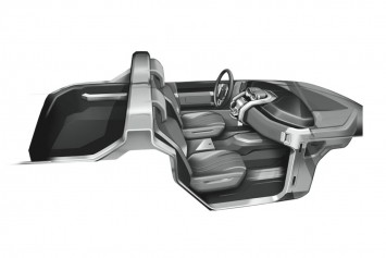 Land Rover DC 100 Sport Concept Design Sketch