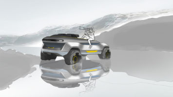 Land Rover Melrakki by Lukas Medeisis Design Sketch Renders