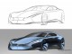 Lexus Concept: from drawing to render