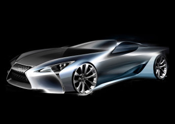 Lexus LC - Design Sketch