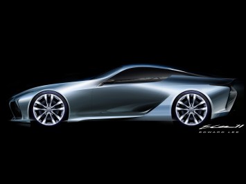 Lexus LF-LC Concept - Design Sketch