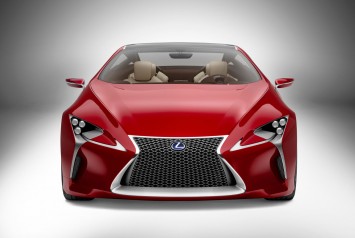 Lexus LF-LC Concept - Front Spindle Grille Design