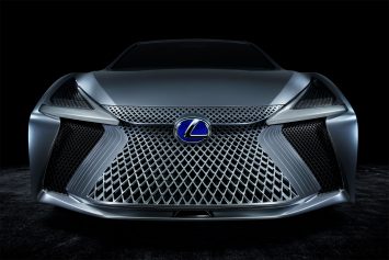 Lexus LS Concept Front end grilles