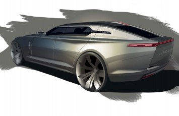 Lincoln MKF Concept by Brian Malczewski - Design Sketch