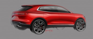 Lincoln MKX Concept - Early Design Sketch by Andrea di Buduo