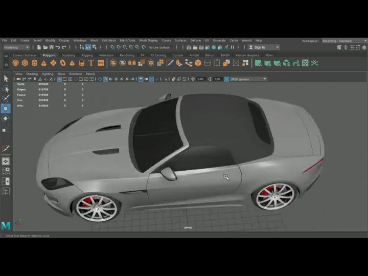 Maya 3D Car Modeling Tutorial