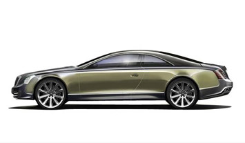 Maybach 57S Coupe Design Sketch