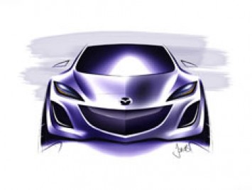 Mazda 3 Design Sketch