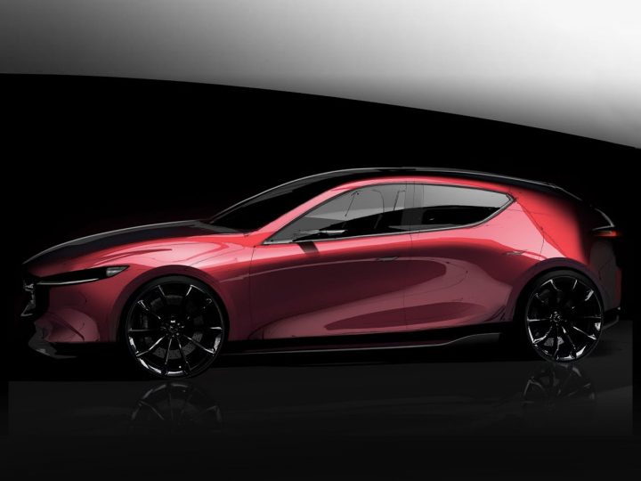 Mazda 3 Photoshop Render Demo