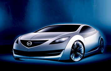 Mazda 6 Design Sketch
