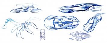 Mazda Code M Concept - Design Sketches