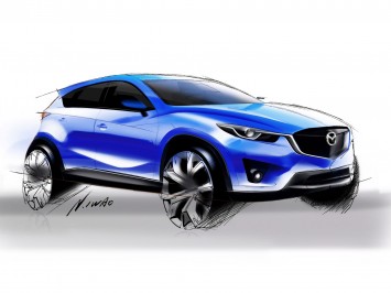 Mazda CX-5 Design Sketch