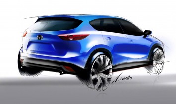 Mazda CX-5 Design Sketch
