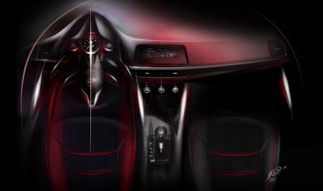 Mazda CX-5 Interior Design Sketch