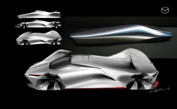 Mazda LM55 Vision Gran Turismo Concept - Design Sketches