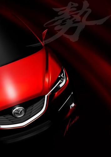Mazda Minagi Concept Design Sketch