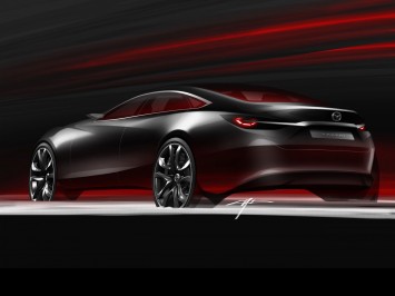 Mazda Takeri Concept Design Sketch