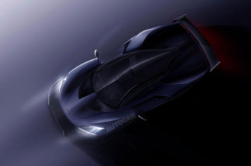 McLaren P15 Hypercar Design Sketch Render