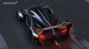 McLaren Ultimate Vision GT Concept Design Sketch Render