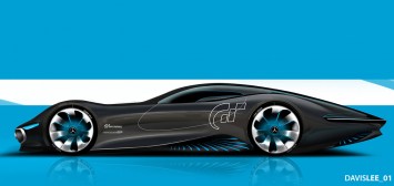 Mercedes-Benz AMG Vision Gran Turismo Concept Design Sketch