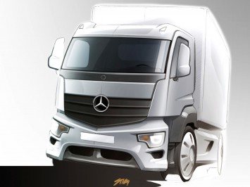 Mercedes-Benz Antos - Design Sketch