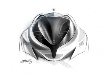 Mercedes-Benz Aria Concept Design Sketch