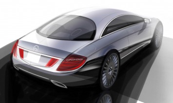 Mercedes-Benz CL-Class 2010 model year - Design Sketch