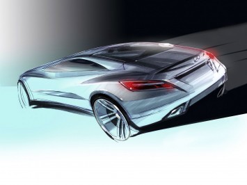 Mercedes-Benz CLS Design Sketch
