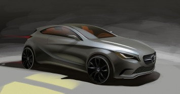 Mercedes-Benz Concept A-Class Design Sketch