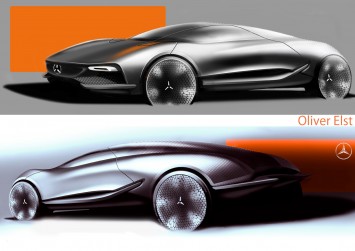 Mercedes-Benz Concept by Oliver Elst - Design Sketches