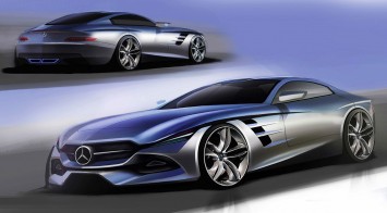 Mercedes-Benz Concept Design Sketch by ByoungOh Choi