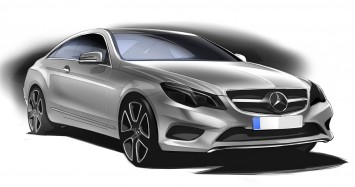 Mercedes-Benz E-Class Coupe - Design Sketch