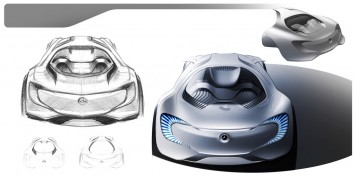 Mercedes-Benz F 125! Concept Design Sketch