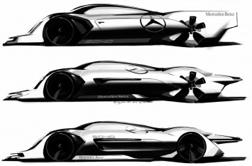 Mercedes-Benz Le Mans 2040 Concept   Design Sketch by Minb Yung Yoon