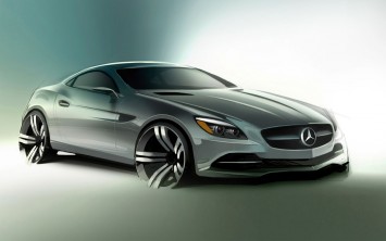 Mercedes-Benz SLK Design Sketch