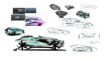Mercedes-Benz Symphony Concept by Dominique Quinger Design Sketches