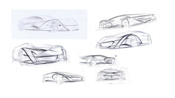 Mercedes-Benz Symphony Concept by Dominique Quinger Design Sketches