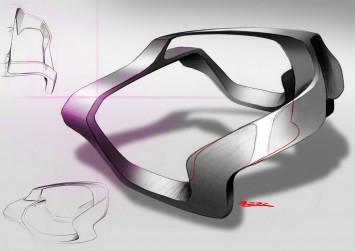 Mercedes-Benz Unimog Concept Frame Design Sketch