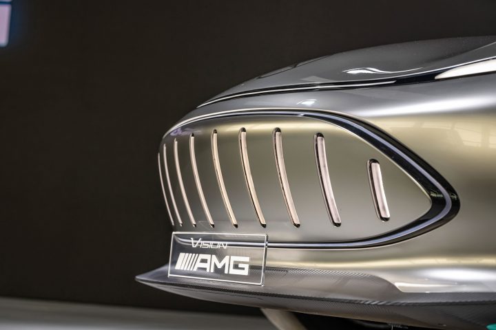 Mercedes-Benz Vision AMG Concept Details Front End Grille