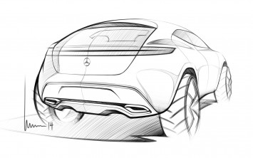 Mercedes-Benz Vision G-Code Concept - Design Sketch