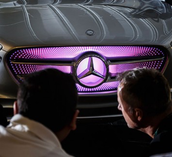 Mercedes-Benz Vision G-Code Concept - Front grille detail