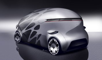 Mercedes-Benz Vision Urbanetic Concept Design Sketch Render