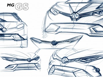 MG GS Design Sketches