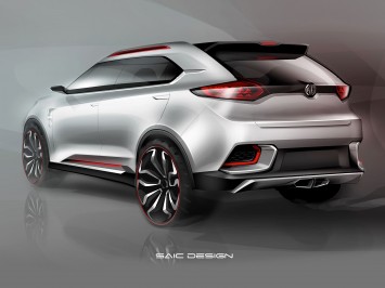 MG Urban SUV Concept Design Sketch
