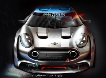 MINI Clubman Vision Gran Turismo - Design Sketch Render
