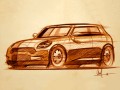 MINI Cooper design sketching video
