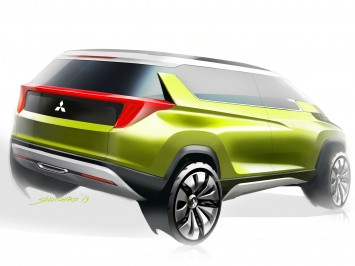 Mitsubishi AR Concept - Design Sketch
