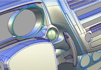 Mitsubishi ASX CAD Screenshot